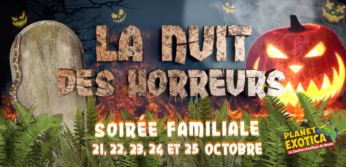 Halloween famille Planet Exotica 2023
