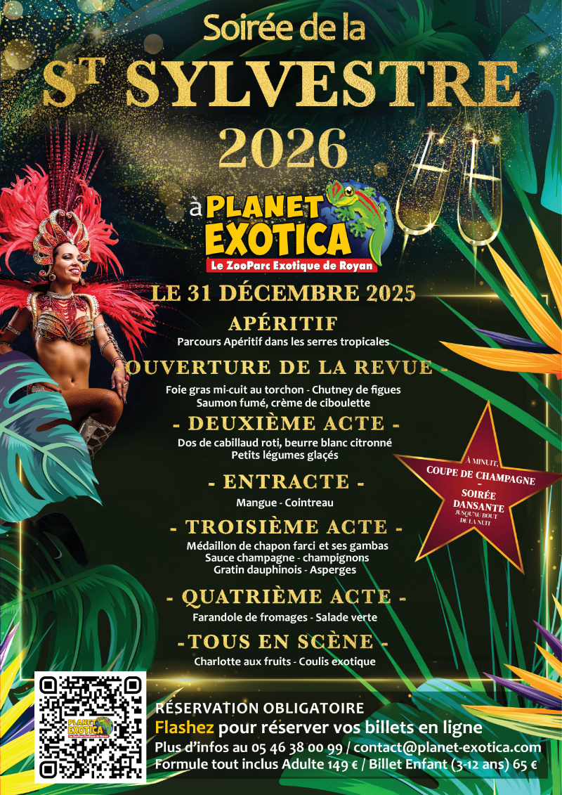 St Sylvestre Planet Exotica 2025-2026